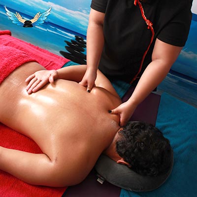 Angels touch studio deep tissue scapula massage
